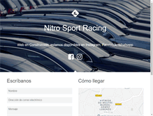 Tablet Screenshot of nitrosport.es